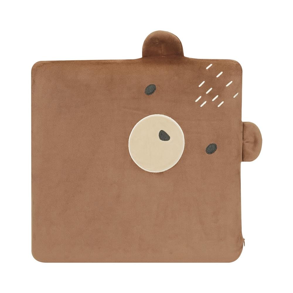SNAZZ เบาะรองนั่ง LITTLE-B 15X15 นิ้ว สีน้ำตาล จัดส่งโดย HomePro