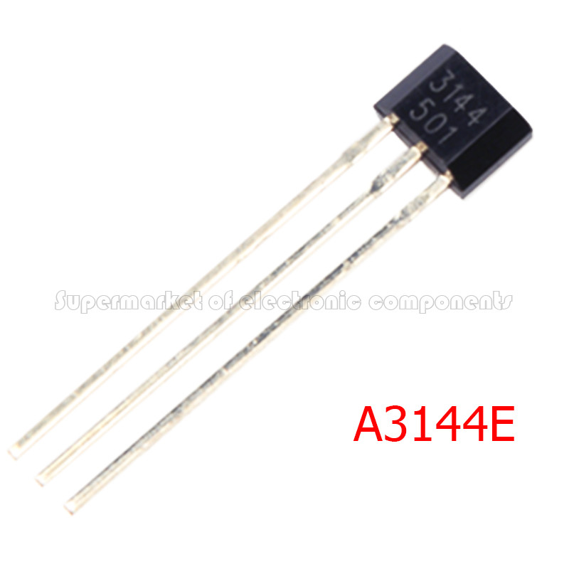 10 ชิ้น A3144E A3144 3144 TO-92 Hall Effect Sensor ใหม่เดิม