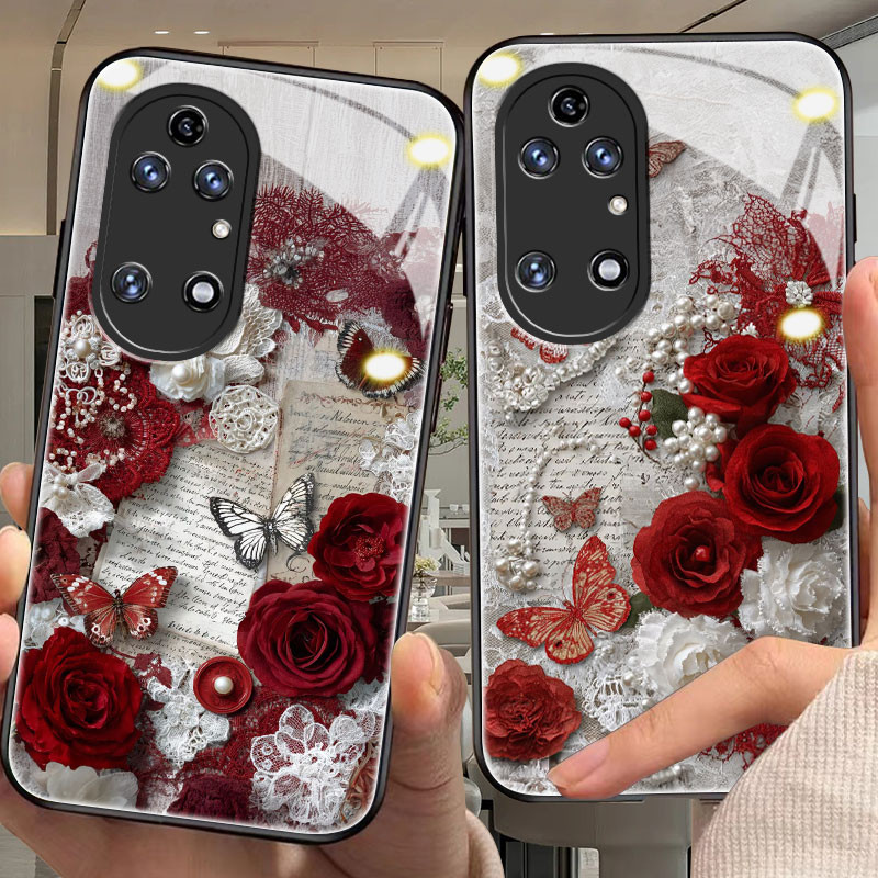 Rose Casing สําหรับ huawei p50,p10,p20,p30,p40,Y8S,Y7/a/p,y6,x8,x6a,9x,magic5pro,90/lite,x9/x9),y6a,