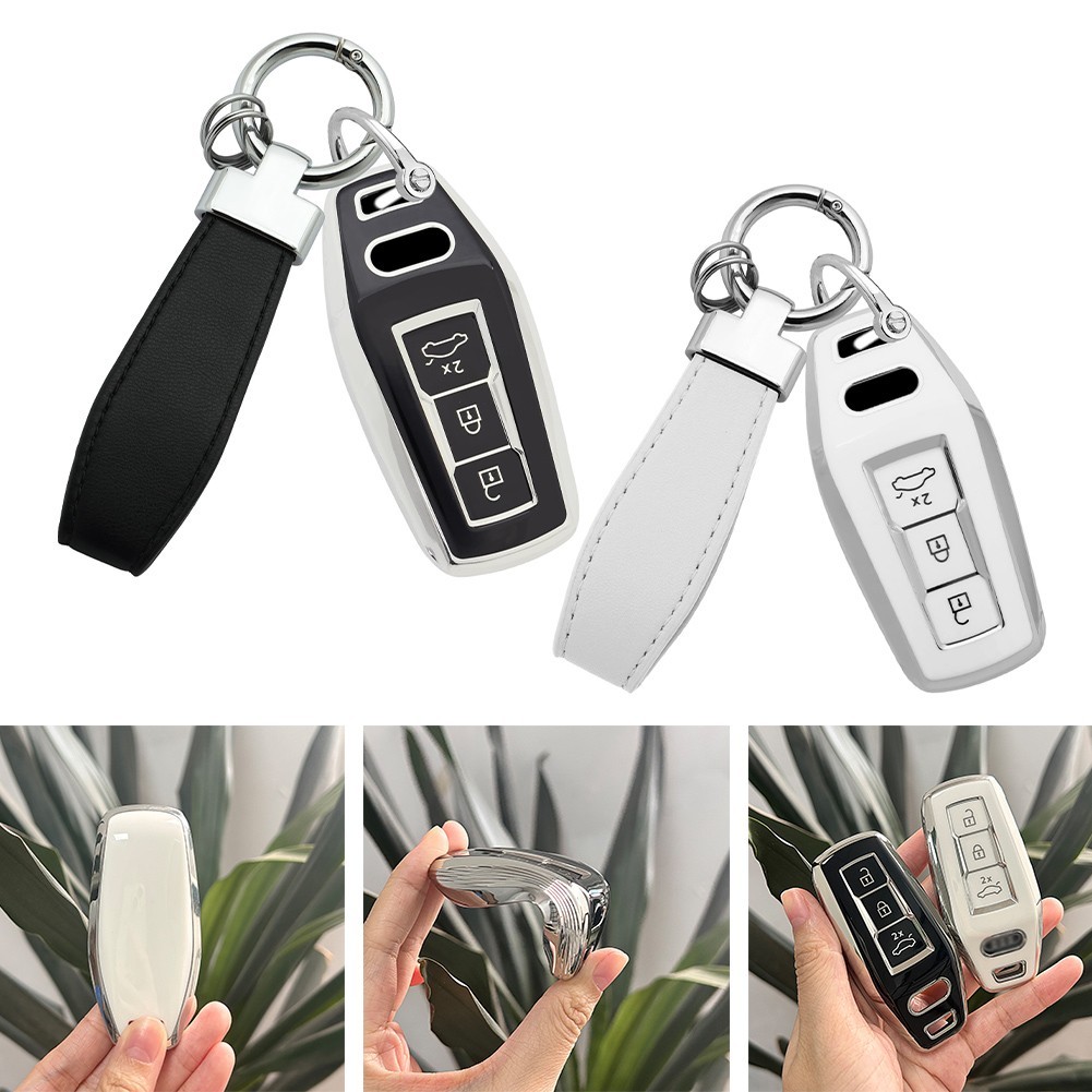 เปลือกคัฟเวอร์พวงกุญแจอัจฉริยะสำหรับ A5, A5L, A6L, Q6L และ Q6 e-tron