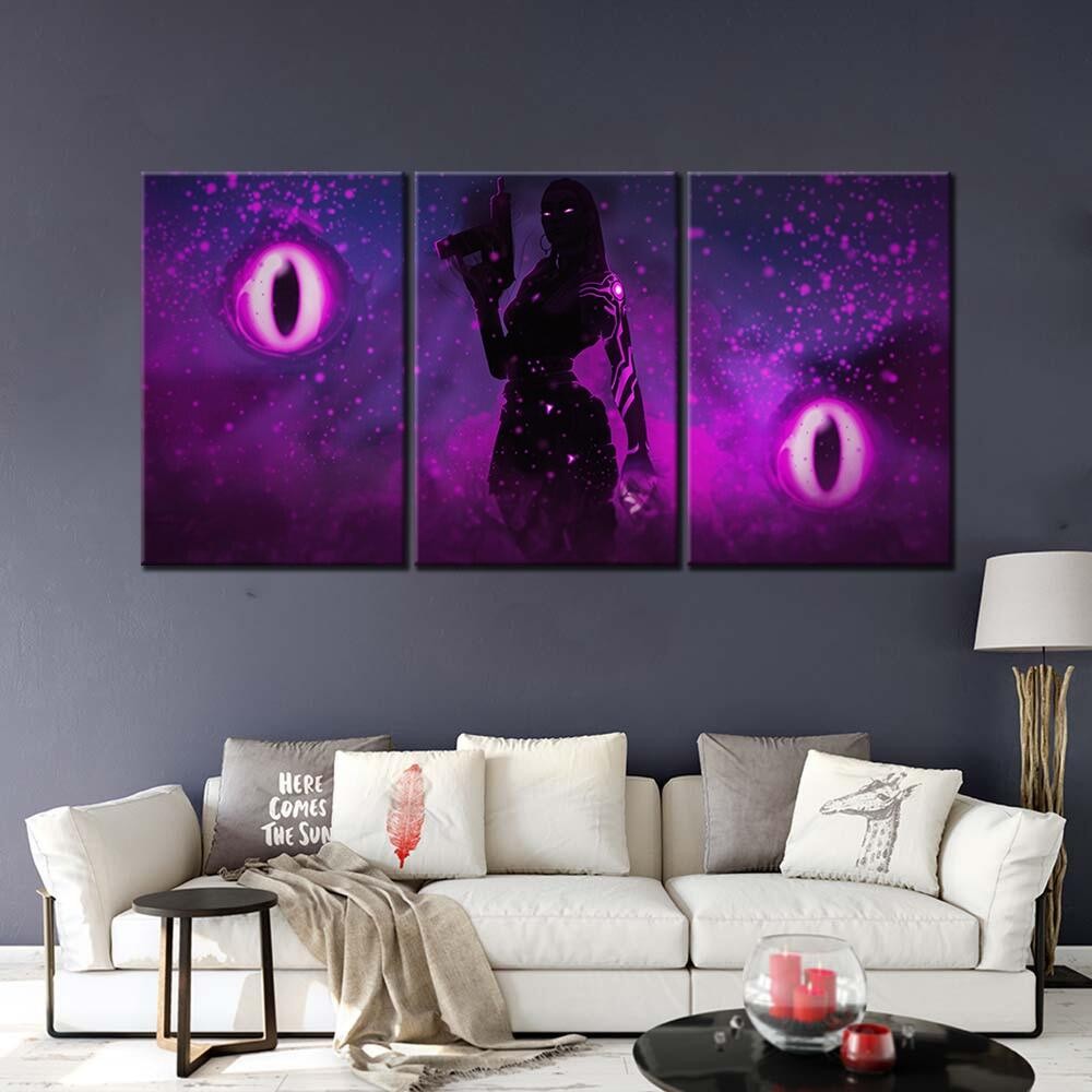 Valorant Reyna Canvas Poster สำหรับตกแต่งห้องนั่งเล่นหรือเป็นของขวัญ