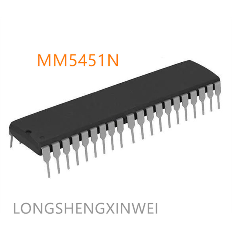 SHDJ-1PCS MM5451N MM5451 DIP40 จอแสดงผล LED Driver IC วงจรรวม