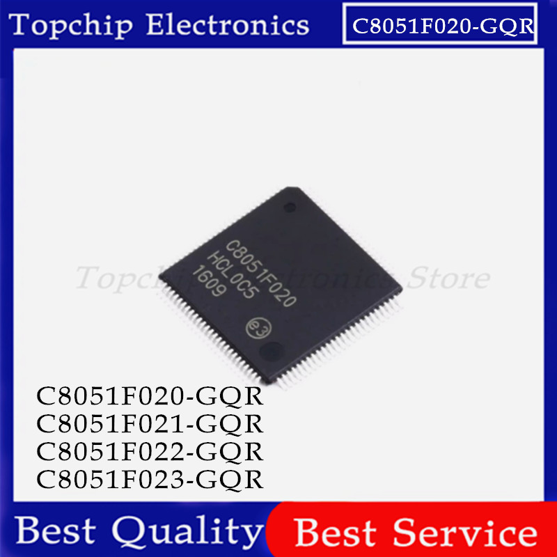 1 ชิ้น C8051F020-GQR C8051F021-GQR C8051F022-GQR C8051F023-GQR TQFP MCU Microcontroller