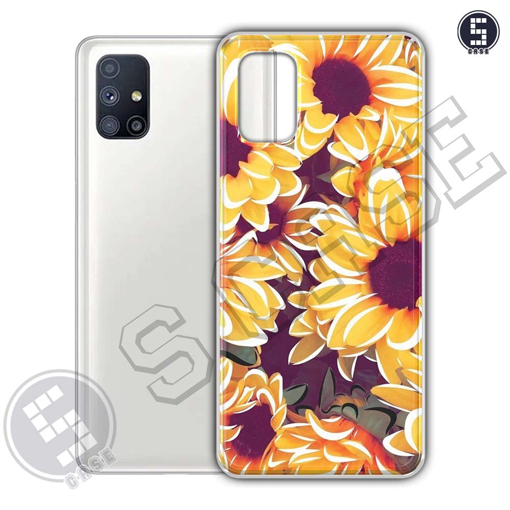 เคสสําหรับ Samsung A31, A51, A71, M51 หลายรุ่น SLC09 Flower Art