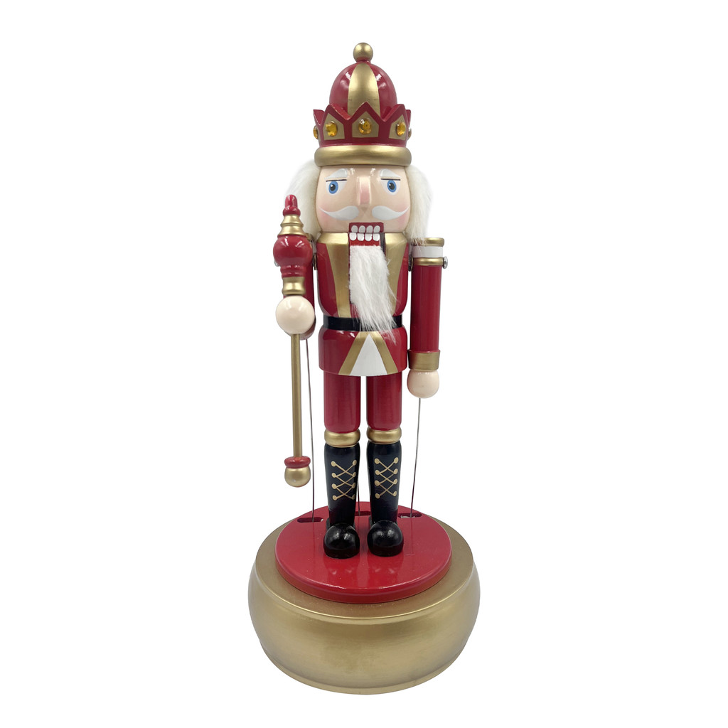 กล่องดนตรีไขลาน Nutcracker KASSA HOME รุ่น LY25C-011 สีแดง