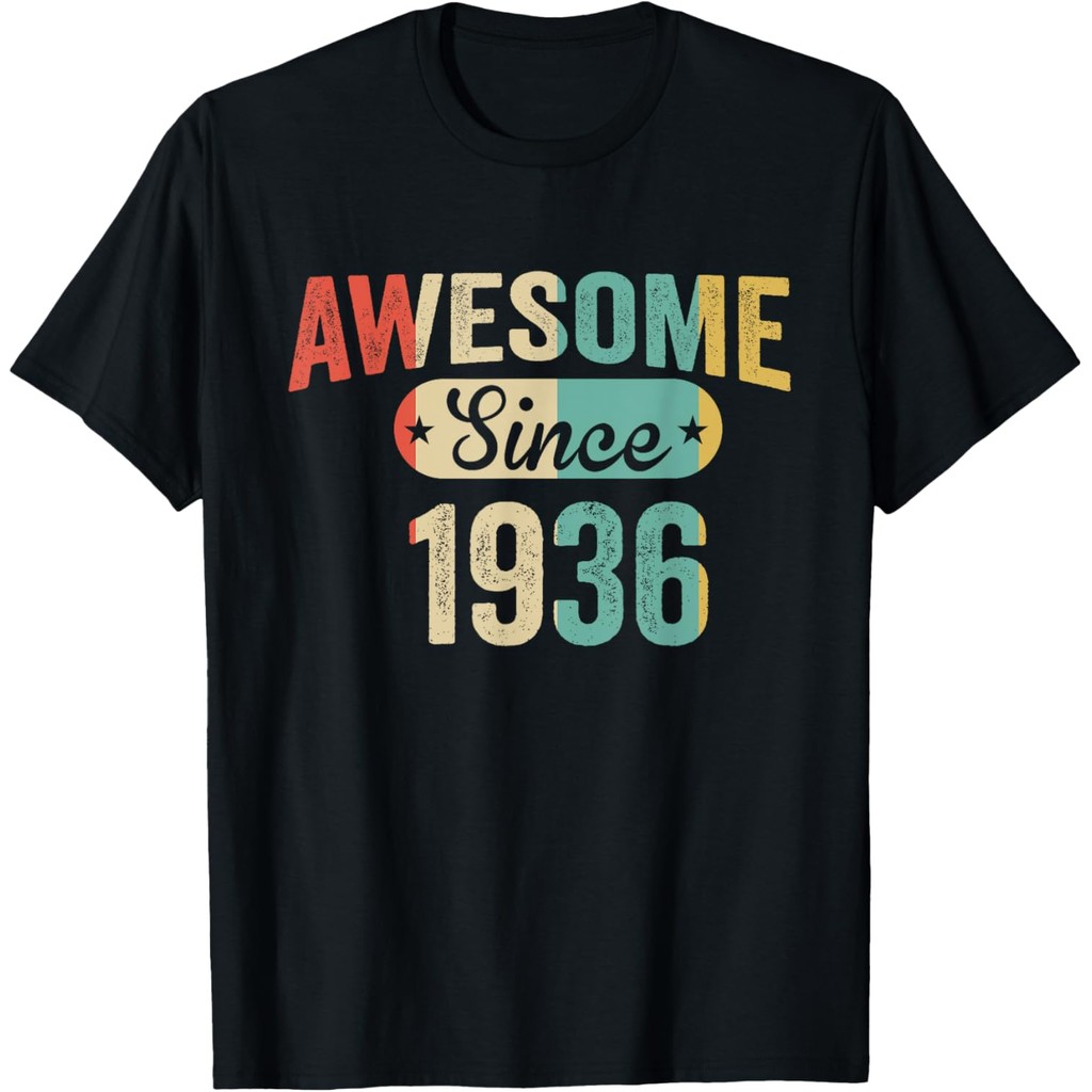 เสื้อยืดผ้าฝ้ายผู้ชาย Vintage Awesome Science 1936 เสื้อยืด