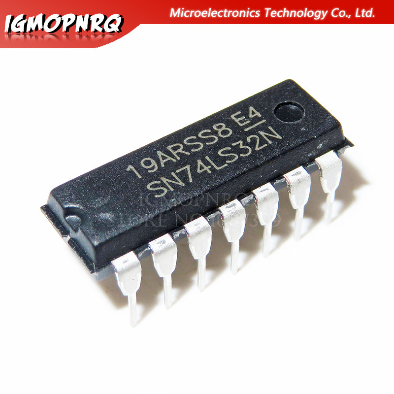 10 ชิ้น HD74LS32P HD74LS32 SN74LS32N 74LS32 DIP ใหม่เดิม