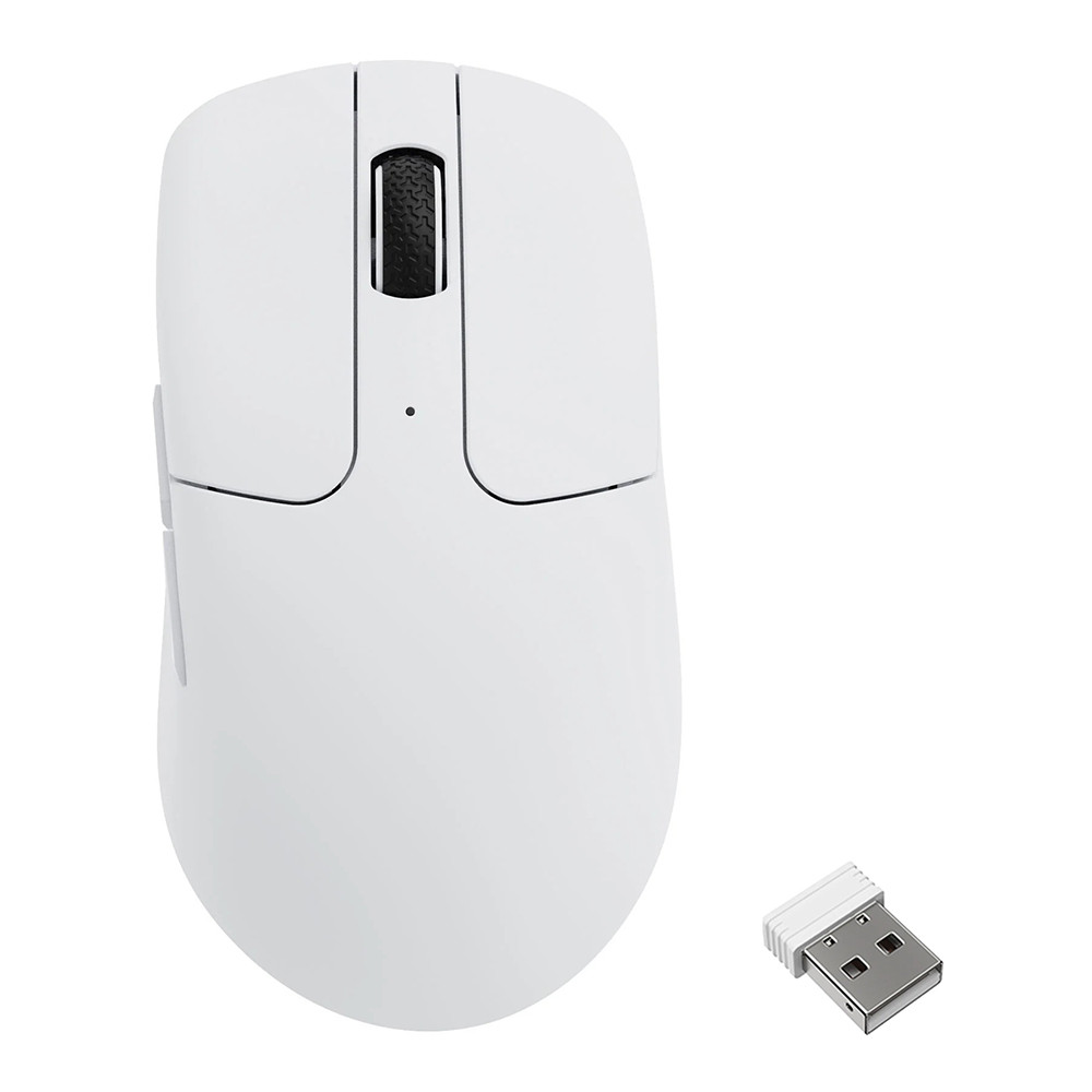 WIRELESS MOUSE (เมาส์ไร้สาย) KEYCHRON M2 8K - WHITE M2-A24 []