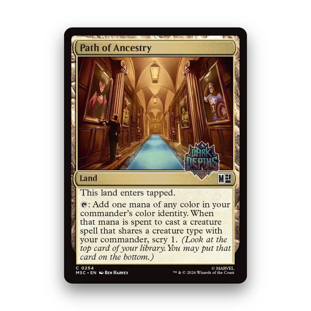 [MTG] Path of Ancestry (#254) [MSC] [LAND] [COMMON] | Magic the Gathering