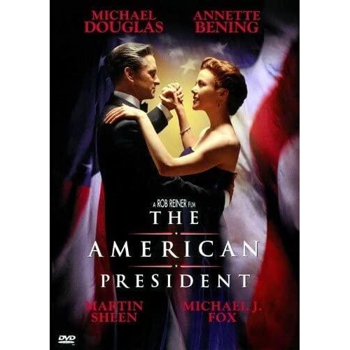 The American President Movie Poster Featuring Michael Douglas, Annette Bening, Martin Sheen, Michael