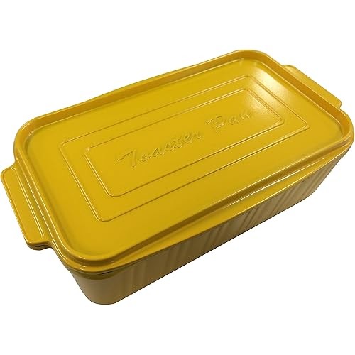 Arnest Toaster Pan สุดพิเศษสําหรับ Keiko Kuzu s Cooking สีเหลือง
