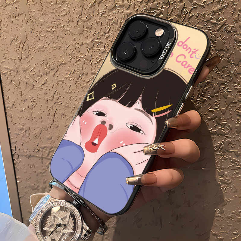 MHKETH เคสสำหรับ OPPO Reno 5 4G Reno 5 5G Reno 5K Reno 6 4G Find X3 Lite เคสโทรศัพท์ผิวเกล็ดน้ำแข็งสไตล์คู่รักตลก - รูปที่ 4