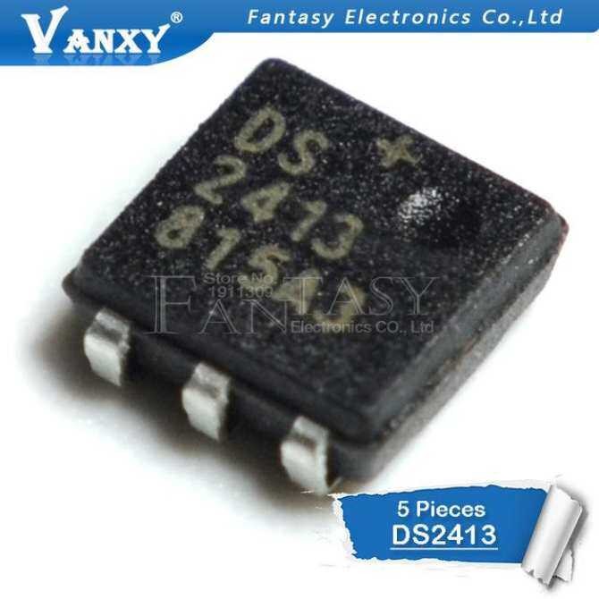 5 ชิ้น DS2413 TSOC6 DS2413P SOJ6: ซื้อขายวงจรไฟฟ้าออนไลน์ & อะไหล่พร้อมราคาถูก
