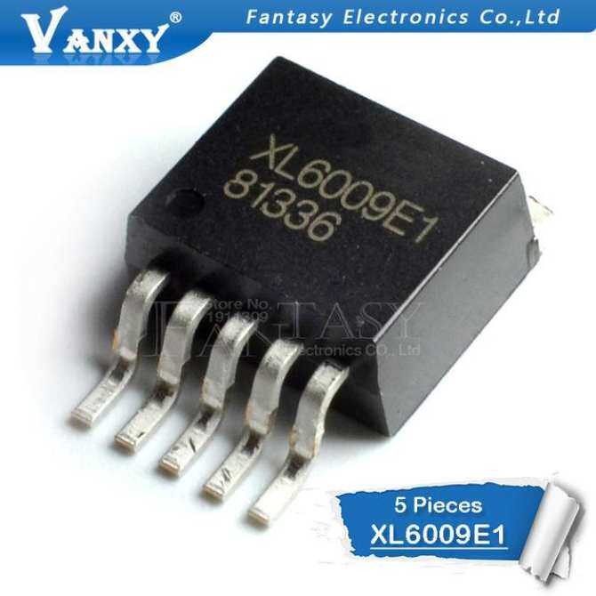 5 ชิ้น XL6009E1 TO263-5L XL6009 TO-263 ใหม่เดิม