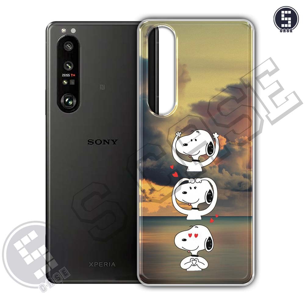 เคสสําหรับ Sony Xperia 1 ii, Xperia 1 iii, Xperia 1 IV หลายรุ่น SLC05 Love Dogs