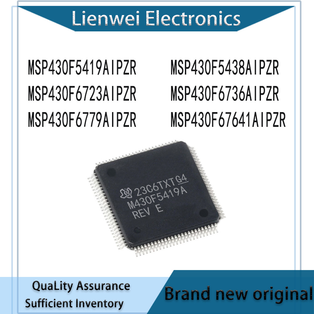 ยี่ห้อใหม่ M430F5419A M430F5438A MSP430F5419AIPZR MSP430F5438AIPZR MSP430F6723AIPZR MSP430F6736AZZR6