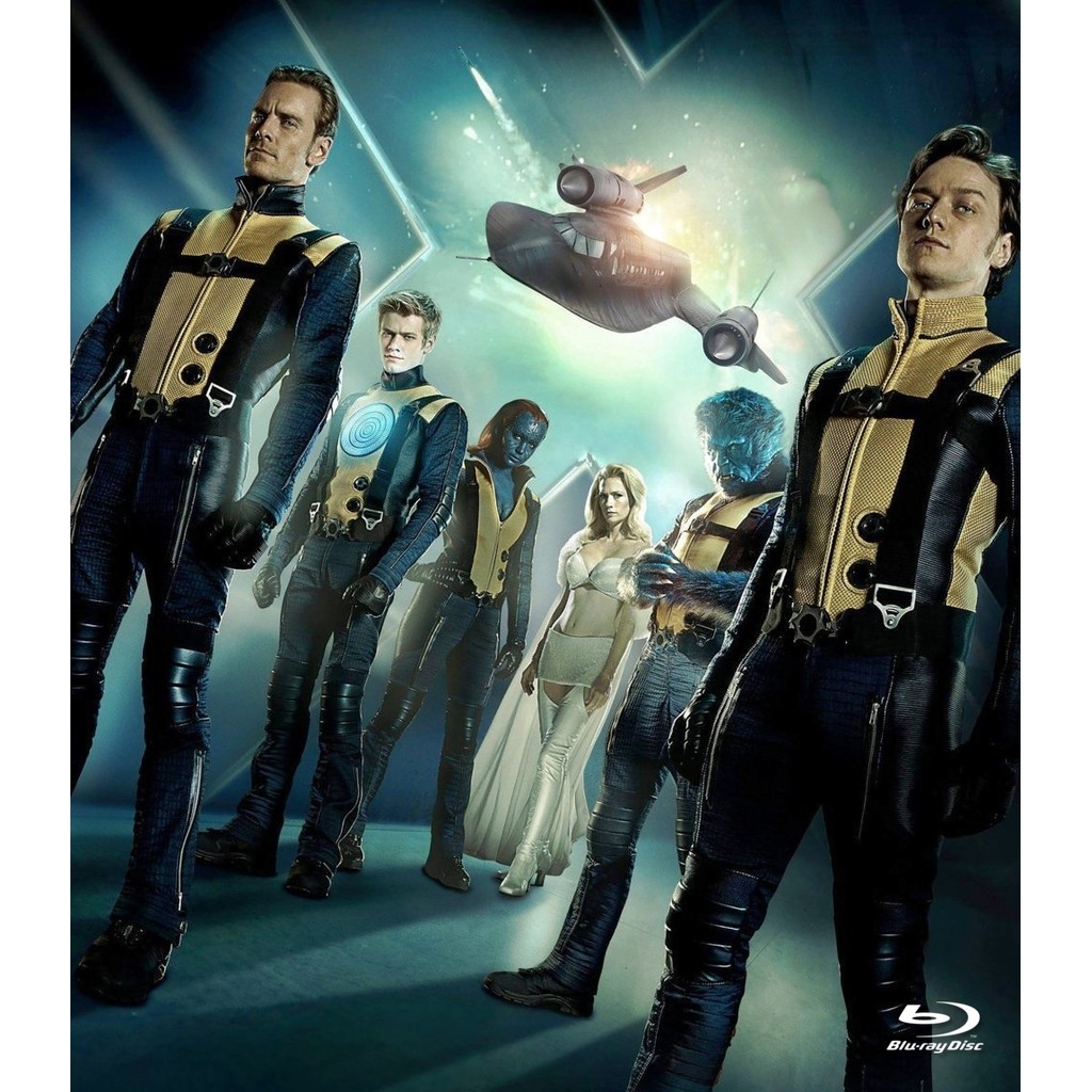X-Men: First Class (2011) บลูเรย์ Blu-ray ⭐7.3/10 James McAvoy