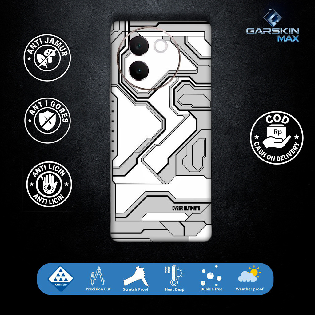 Garskin Skin vivo v30e cyber สุดยอด Fullbody / Backonly | กันรอย | สามารถนํากลับมาใช้ใหม่ได้ | รหัส 