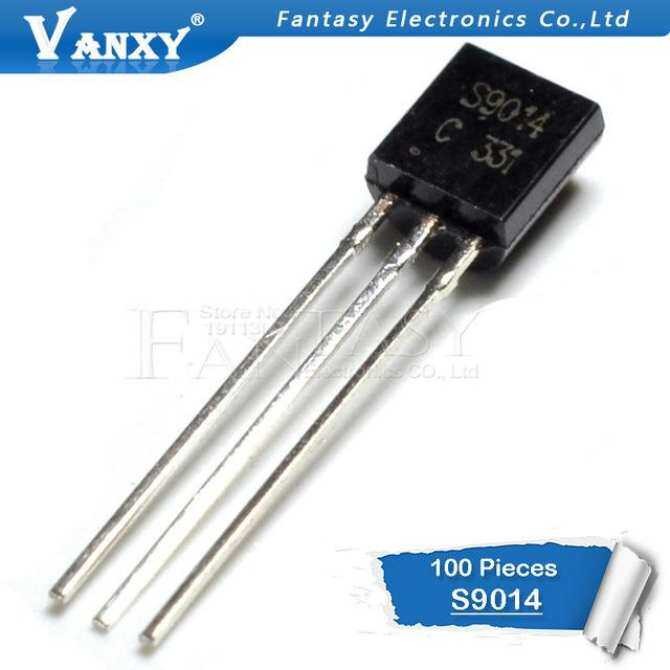 100 ชิ้น S9014 TO-92 9014 TO92 ทรานซิสเตอร์ไตรโอดใหม่