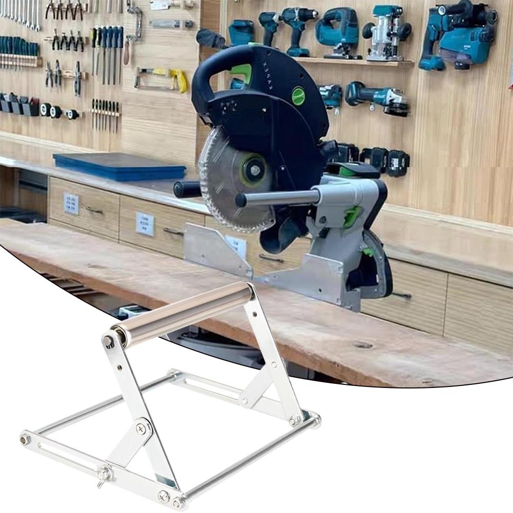 [Z-SMARTCHOICE] Table Saw Stand Adjustable Cutting Machine Frame Lift Table Stand Workbench