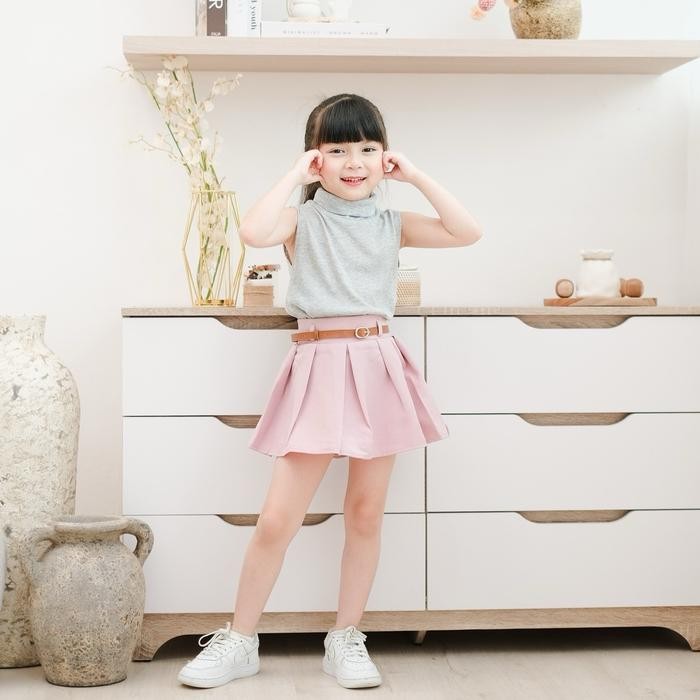 CELVEKIDS - เสื้อ AMBER, สไตล์เกาหลี GIRLS BLOUSE TOP, KNIT MATERIAL, AGES 1-6 ปี, CODE 266