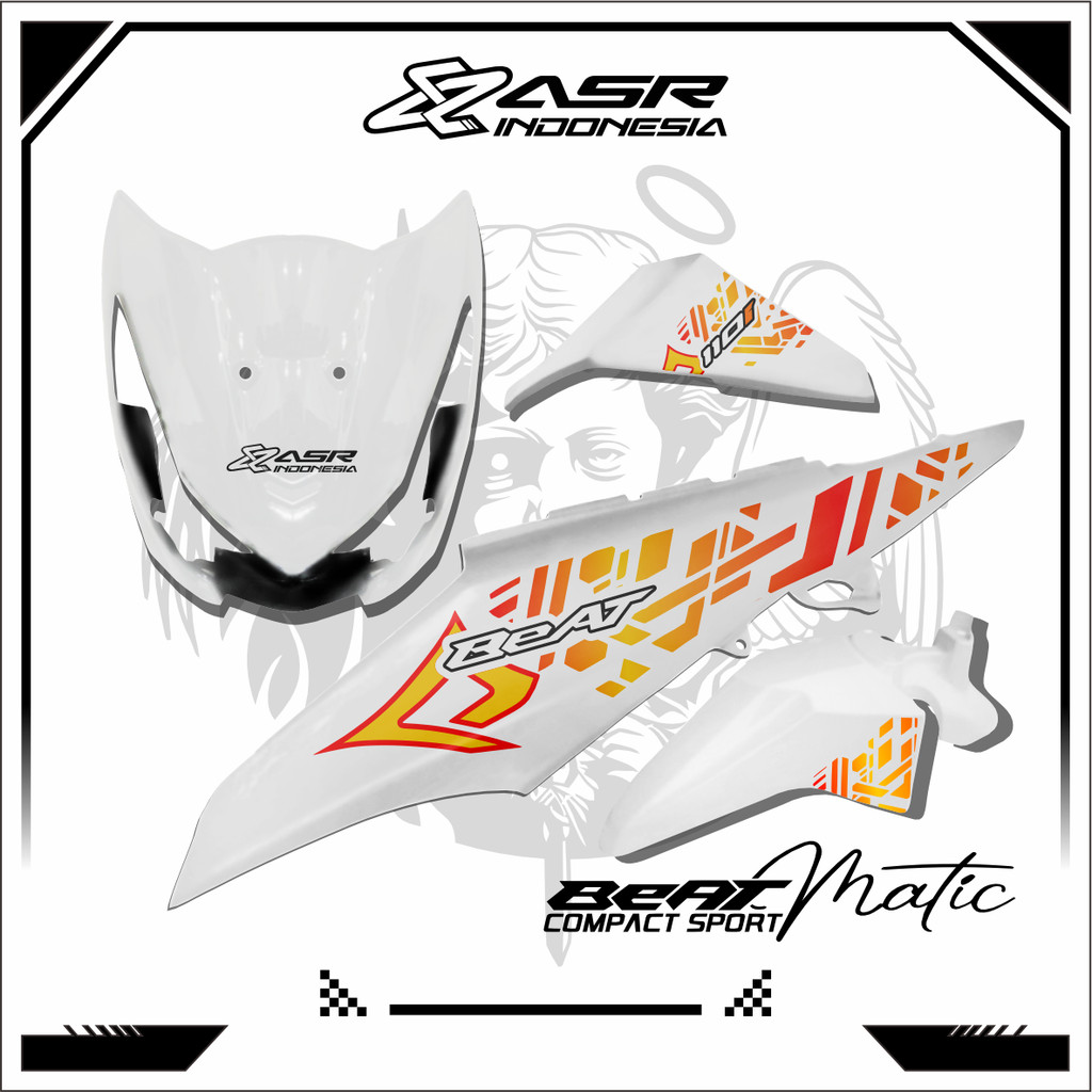 BEAT FI STRIPING TRANSPARKENT ABNORMAL MOTIF