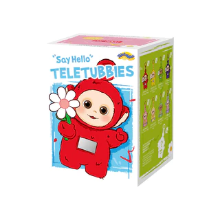 POP MART Teletubbies "Say Hello" Series Figures Blind Box Action ของเล่นรูปของขวัญวันเกิดของเล่นเด็ก