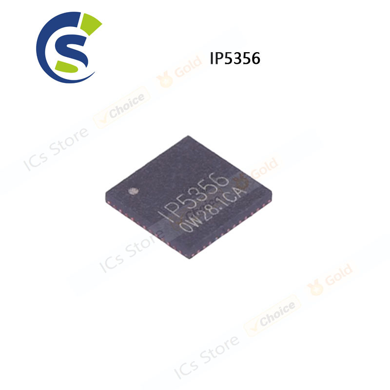 5PCS 10PCS ใหม่และต้นฉบับ IP5356-188-BZ IP5356-LED-BZ-F QFN-40 ชิปเซ็ต IP5356