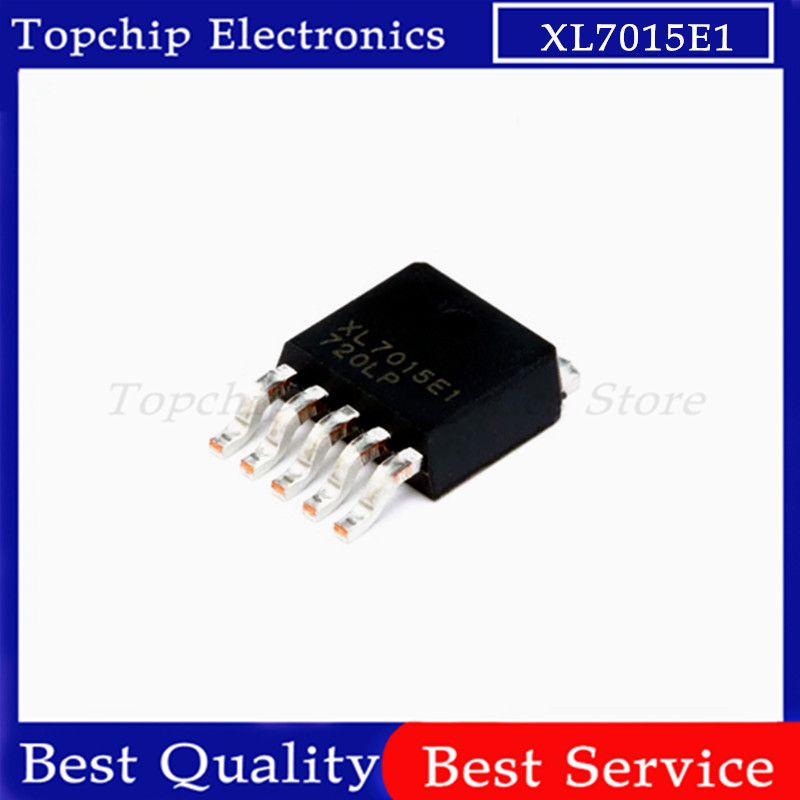 5pcs XL7015E1 TO-252-5 XL7015 TO252 7015E1 TO252-5 buck DC converter ชิป