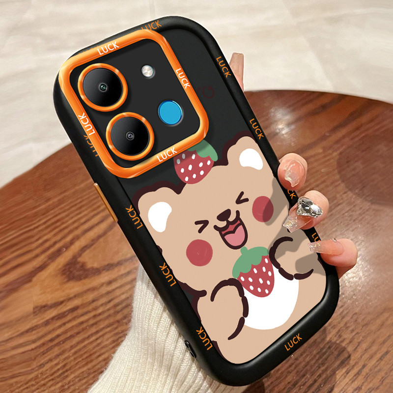 เคสสำหรับ Infinix Smart 7 Tecno POP 7 4G POP 7 Pro 4G เคสโทรศัพท์หมีกระต่ายซิลิโคนกันกระแทก ราคา ถูกที่สุด ดีลบีเคเค แกลเลอรีภาพที่ 7