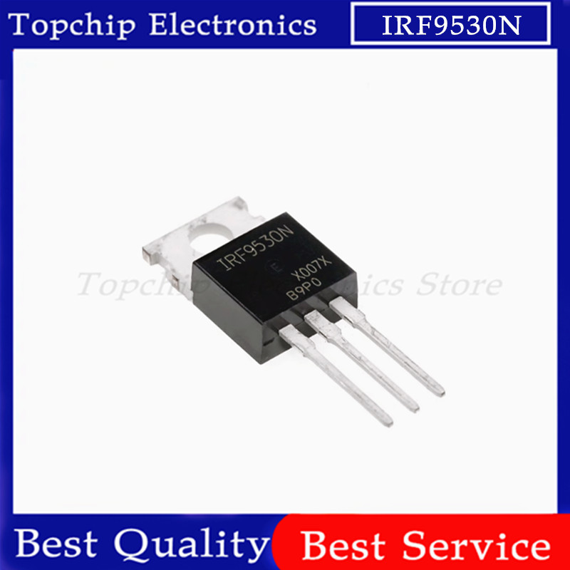 ยี่ห้อใหม่ 10 ชิ้น IRF9520 IRF9530 IRF9540 IRF9630 IRF9640 IRF8010 TO-220 IRF9540N IRF9640NPBF
