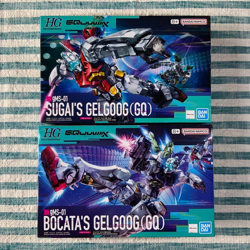 【Direct from Japan】★HG Gunpla★ [HG Gelgoog Sugai's (GQ) และ Bokata's (GQ)] เซ็ต 2 ชิ้น!【Japan Exclus