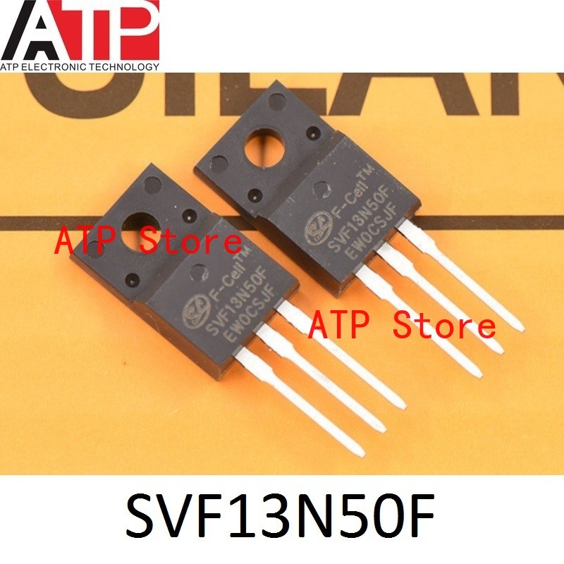 10-100PCS 100% ใหม่ Original SVF13N50F 13N50 SVF13N50 TO-220F ทรานซิสเตอร์ MOSFET N-CH 500V 13A