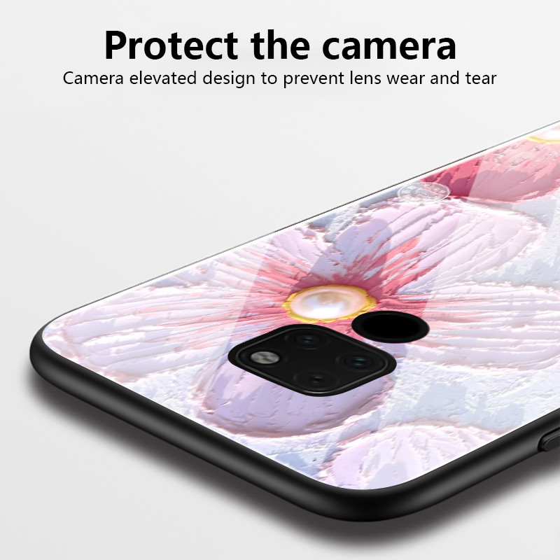 เคสสำหรับ Samsung A22 M22 A22 5G เคสโทรศัพท์ฝาหลังกระจกลายดอกไม้ใหม่ - รูปที่ 5