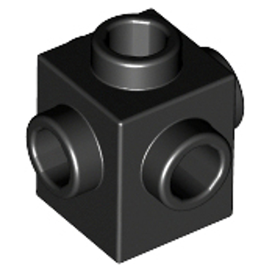 Brick2cube Part – Brick, Modified 1 x 1 with Studs on 4 Sides – 4733