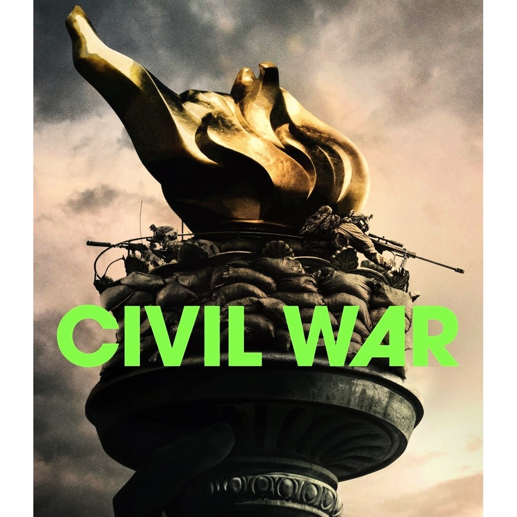 Civil War วิบัติสมรภูมิเมืองเดือด (2024) Bluray ⭐6.9/10 Kirsten Dunst