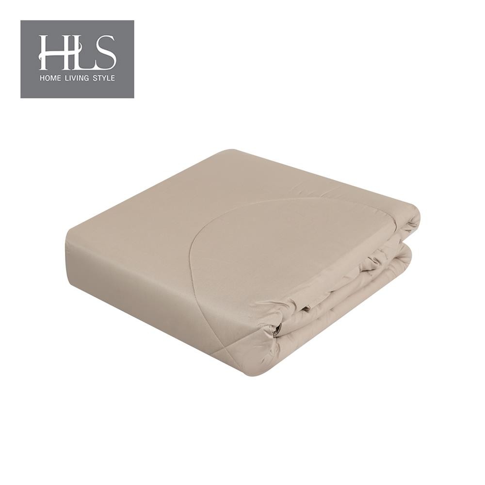 HOME LIVING STYLE ผ้านวม GENEVA 60X80 นิ้ว สี BROWN จัดส่งโดย HomePro
