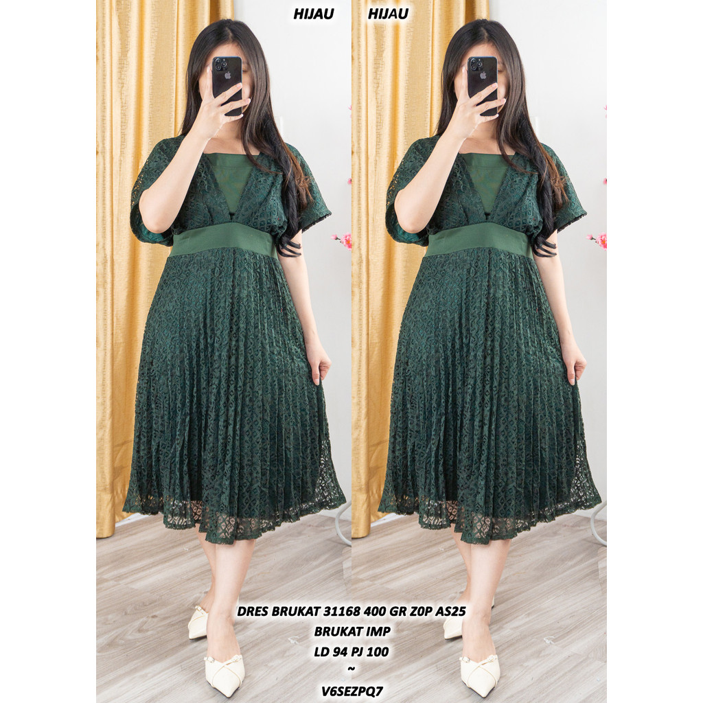 BRUKAT DRESS 31168 400 GR Z0P AS25 Direct Order