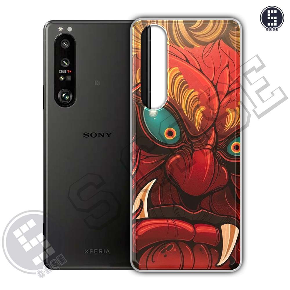เคสสําหรับ Sony Xperia 1 ii, Xperia 1 iii, Xperia 1 IV หลายรุ่น SLC18 ปีศาจญี่ปุ่น