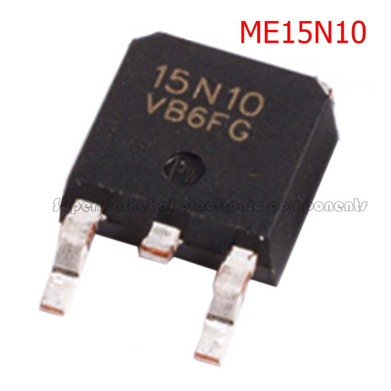 10PCS ME15N10-G ME15N10 TO-252 TO252 15N10 mosfet ใหม่และต้นฉบับ
