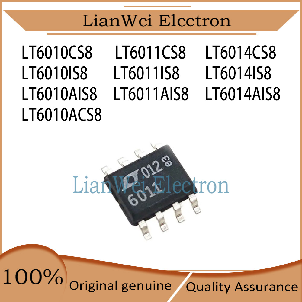 ใหม่เอี่ยม LT6010 LT6011 LT6014 6010 6011 6011A 6014 LT6010CS8 LT6010IS8 LT6011CS8 LT6011IS8 LT6011A