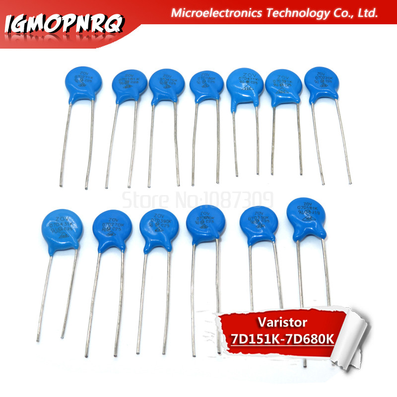 20PCS Vartor 7D151K 7D180K 7D181K 7D220K 7D270K 7D271K 7D330K 7D390K 7D391K 7D431K 7D470K 7D680K 7D4