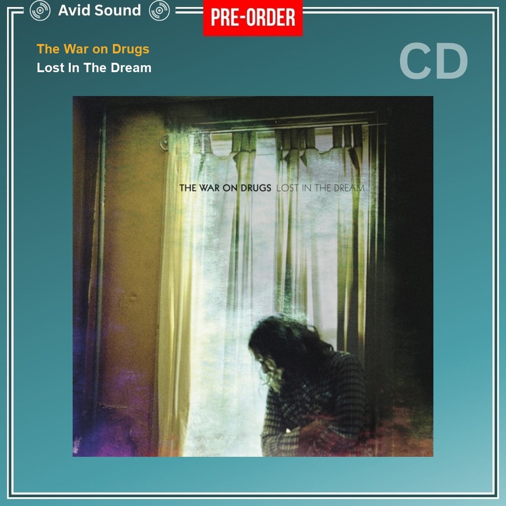 Pre-Order CD แผ่นซีดี The War on Drugs Lost In The Dream ใหม่ ซีล The War on Drugs CD