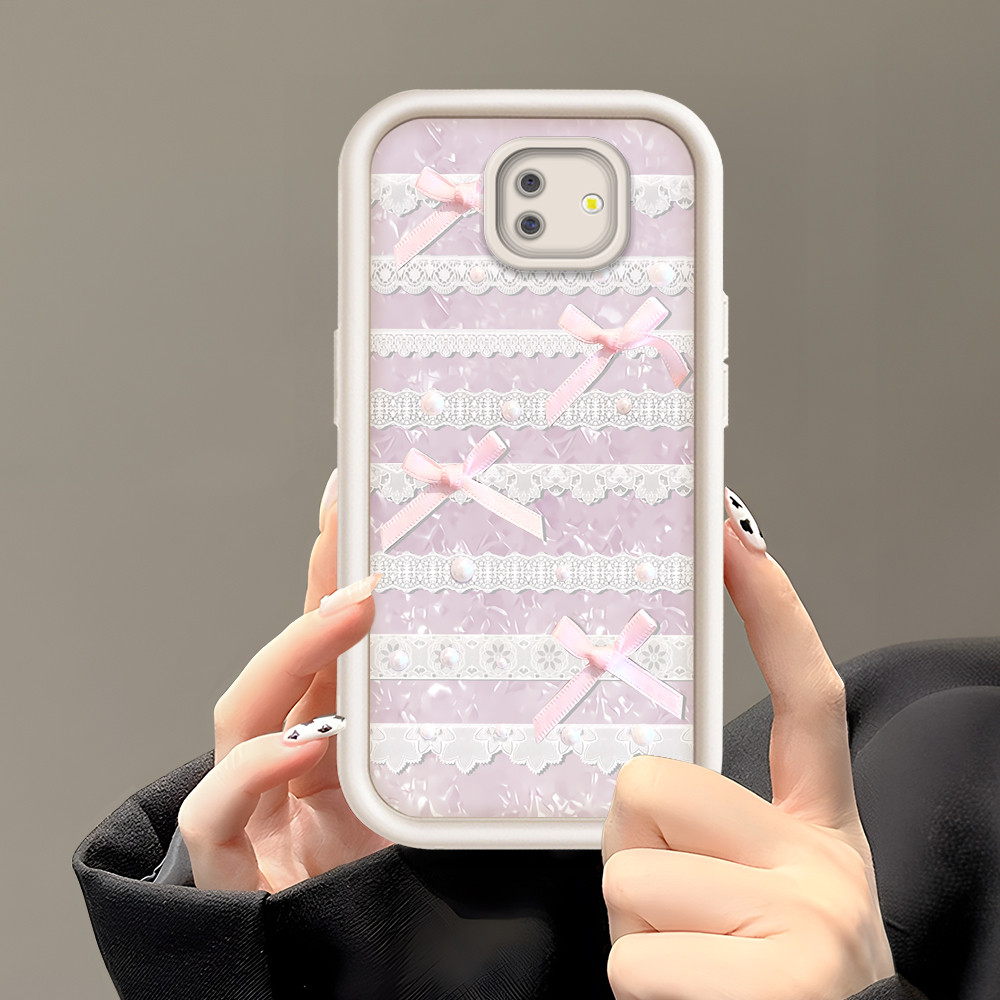 HP ใช้งานร่วมกับ Samsung Galaxy J6 Plus Prime 2018 เคสโทรศัพท์ Softcase นุ่ม Cesing Handphone ฝาครอบ