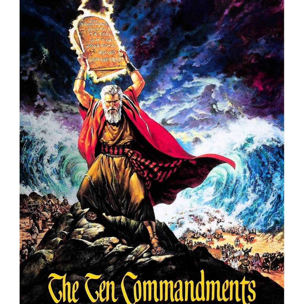 The Ten Commandments (1956) Bluray ⭐7.8/10 Charlton Heston