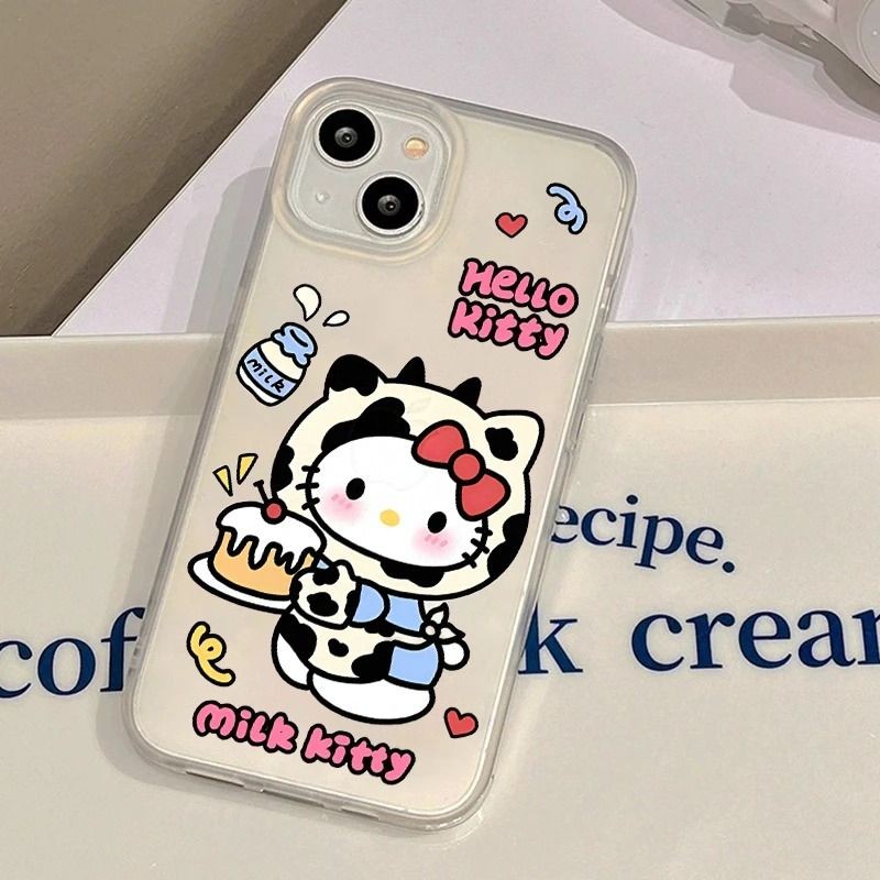 เค้กนุ่ม Hello Kitty นมปลอก Hp Redmi 15 หมายเหตุ 14 4G 5G Pro Plus 13X A5 14C 15C M3 9C หมายเหตุ 8 9