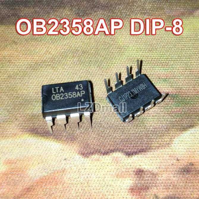5 ชิ้น OB2358AP DIP-8 OB2358A DIP8 OB2358 2358AP ใหม่เดิม