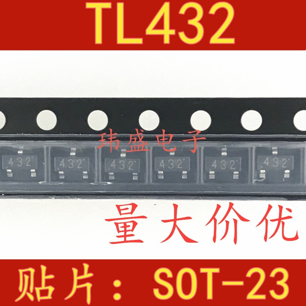 7PCS TL432A TL432 AZ432BZ SOP SOT-23 ฐานแรงดันไฟฟ้าหน้าจอการพิมพ์ 432 หนึ่งแผ่น 3,000 ชิ้น