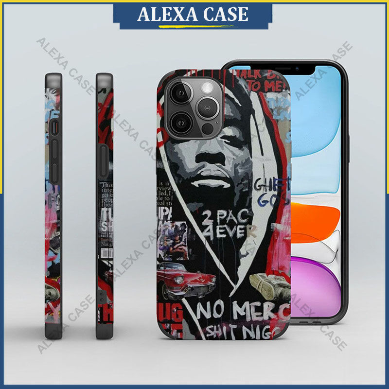 Tupac 2pac Rapper เคสโทรศัพท์สําหรับ iPhone 17 Pro Max / iPhone 16 Pro Max / iPhone 15 Pro Max / iPh
