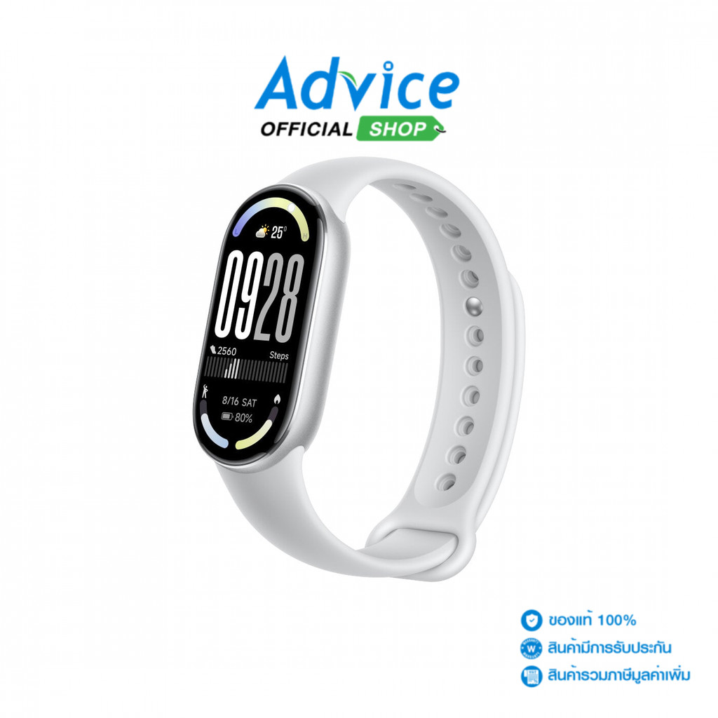 XIAOMI Smart Watch Band 10 (Glacier Silver,63269) - A0171074